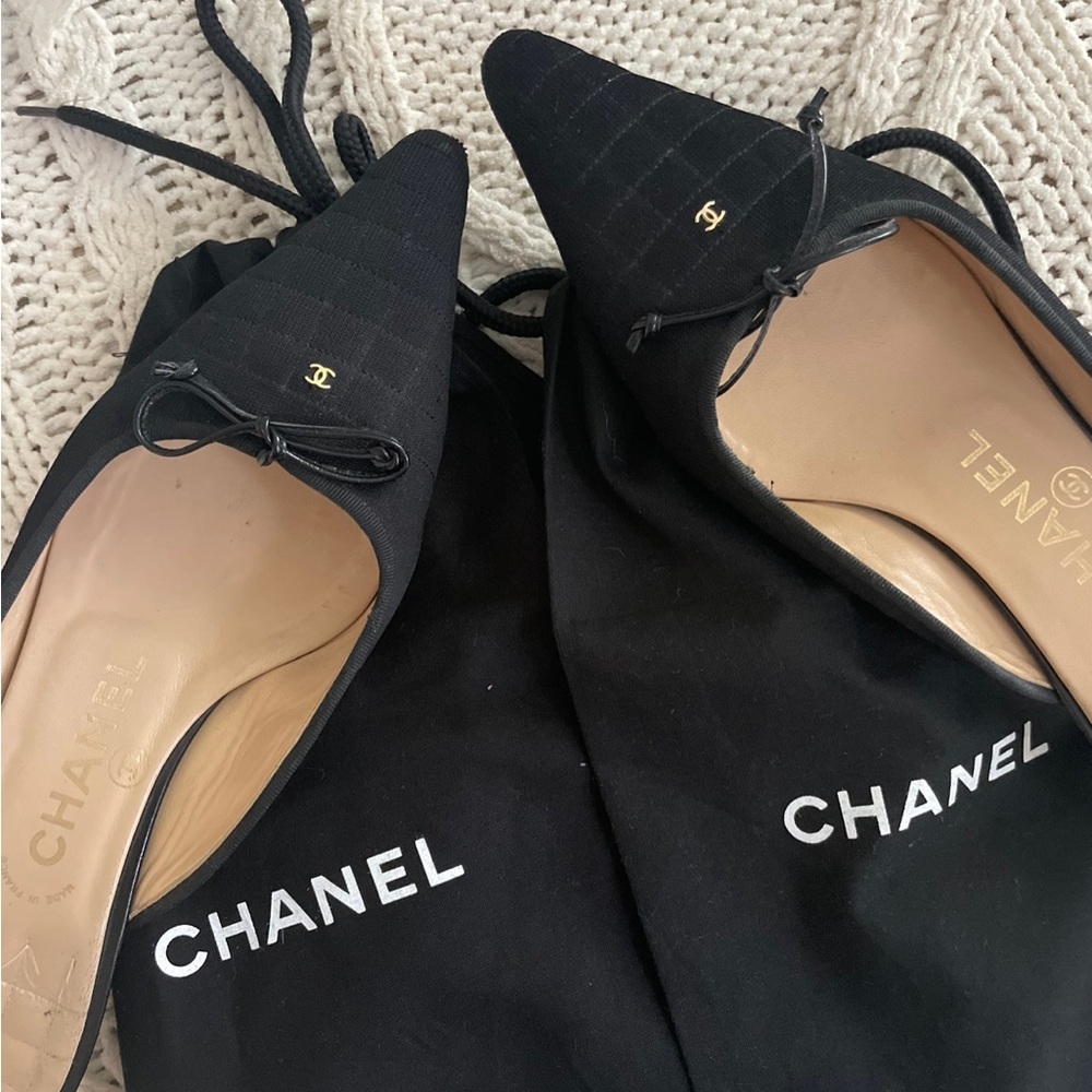 Chanel Kitten Mule